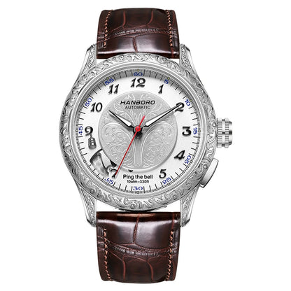 Vexaroa Men's 100M Automatic Alarm Watch with Sapphire