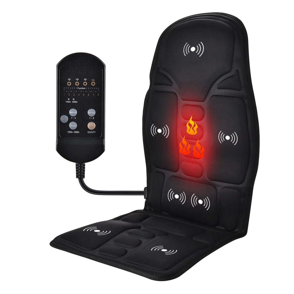 Vexaroa heated vibration massage chair cushion – product view 7