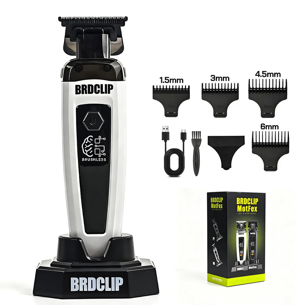 Professional Electric Trimmer BRDCLIP FA1T Men's Carving Oil Head Gradient Hair Salon Barber Shop Hair Clipper 7800RPM DLC Blade