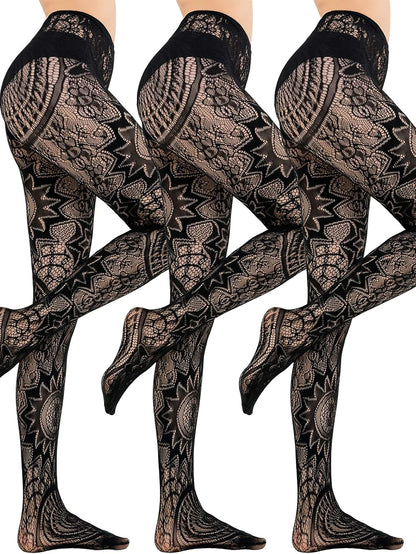 fishnet stockings sexy tattoo lace stockings lace hollow pantyhose