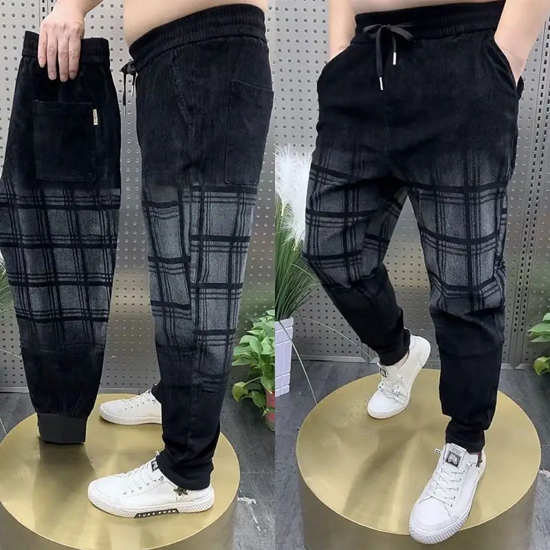 Vexaroa Men's plaid Harlan jeans — product image 1