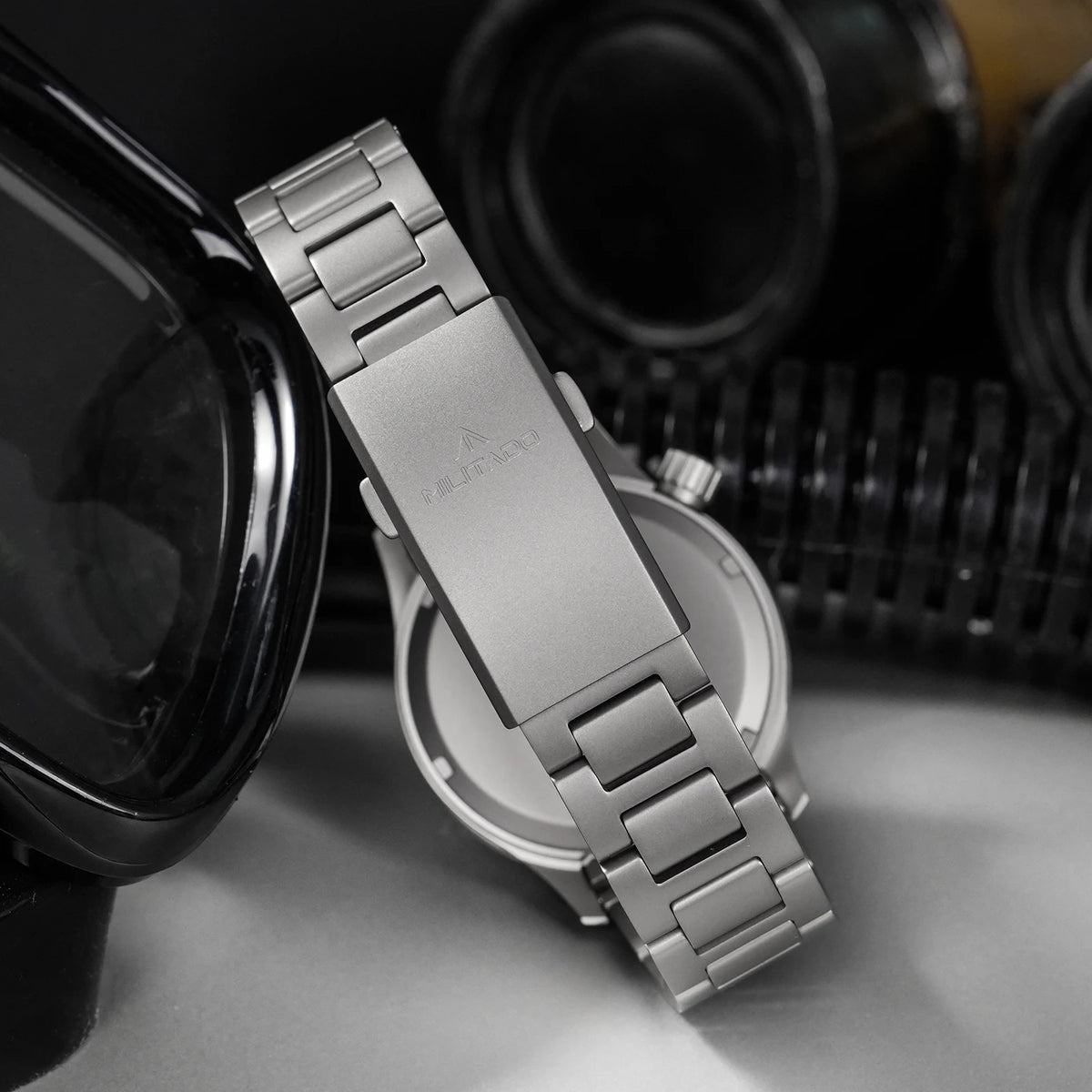 Automatic Diver Watch 39mm PT5000 Mechanical Sapphire 200m Waterproof PVD BGW9 Lume Steel Bracelet Mens Watchs