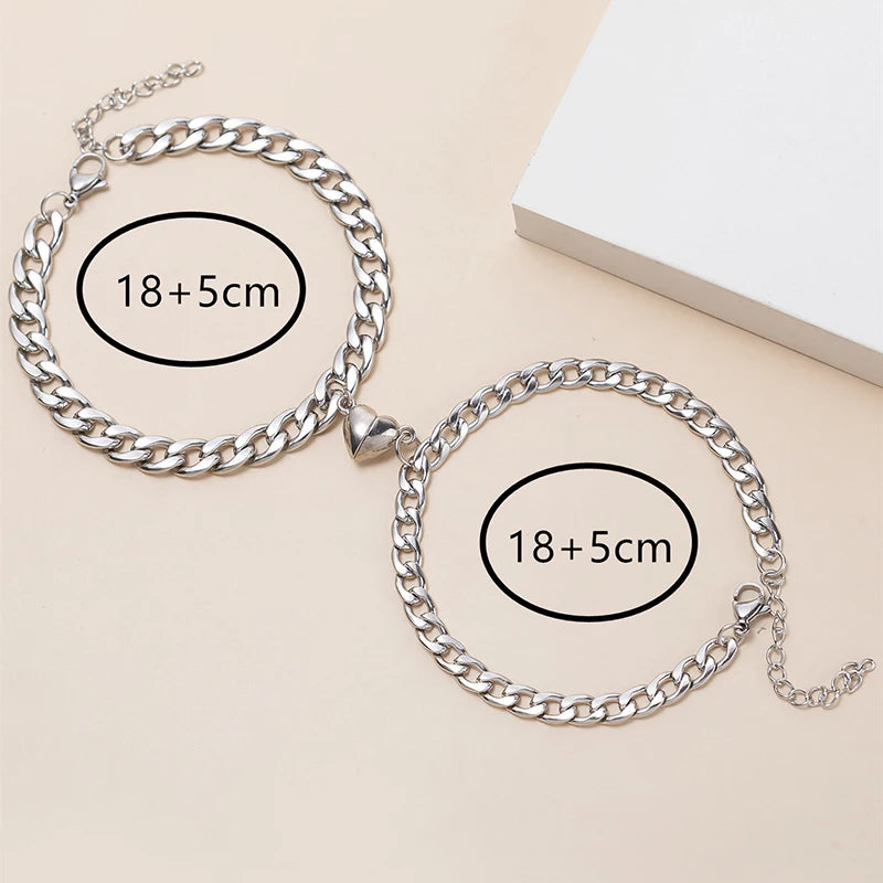 Vexaroa Magnetic Heart Couple Bracelet Set — Vexaroa product image 6
