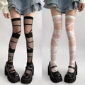 Vexaroa Crystal Silk Sheer Stockings | Soft Transparent Socks — product image