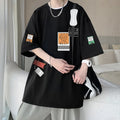 Vexaroa men's oversized letter graphic T-shirt product image 19