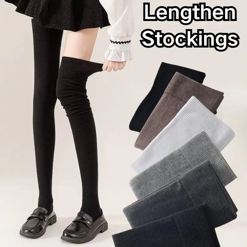 Vexaroa Women's 80cm Cotton Over-the-Knee Socks — product image 1