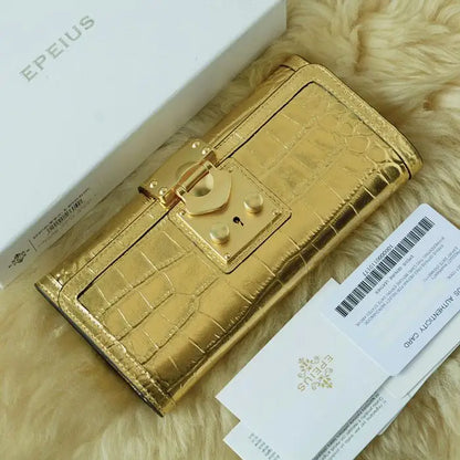 Women's Genuine Leather Long Wallet Large Capacity | Vexaro