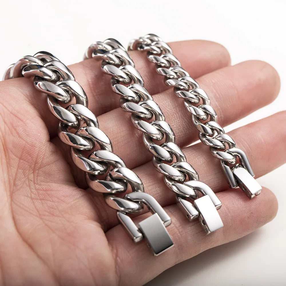 Vexaroa 7–15mm Stainless Steel Chain Necklace — Vexaroa product image 1
