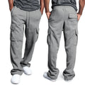 Vexaroa Men's Straight Jogger Sweatpants Multi-Pocket
