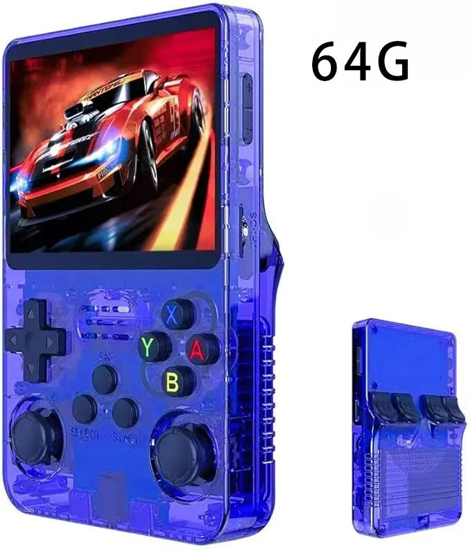Vexaroa R36S Retro Handheld Game Console 3.5" IPS Linux