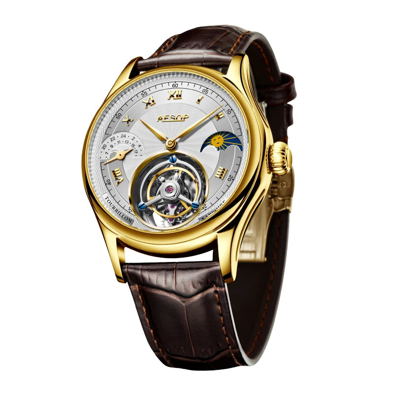7027 Tourbillon Skeleton Men's Watch 42.5mm | Vexaroa