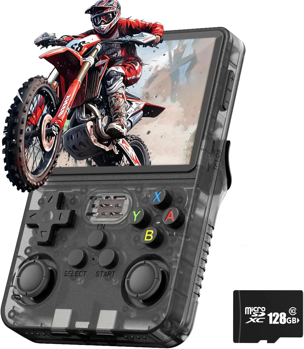 Vexaroa R36S Retro Handheld Game Console 3.5" IPS Linux