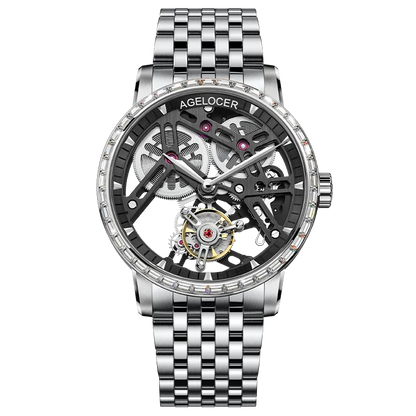 Vexaroa Skeleton Flying Tourbillon Watch for Men | Vexaroa