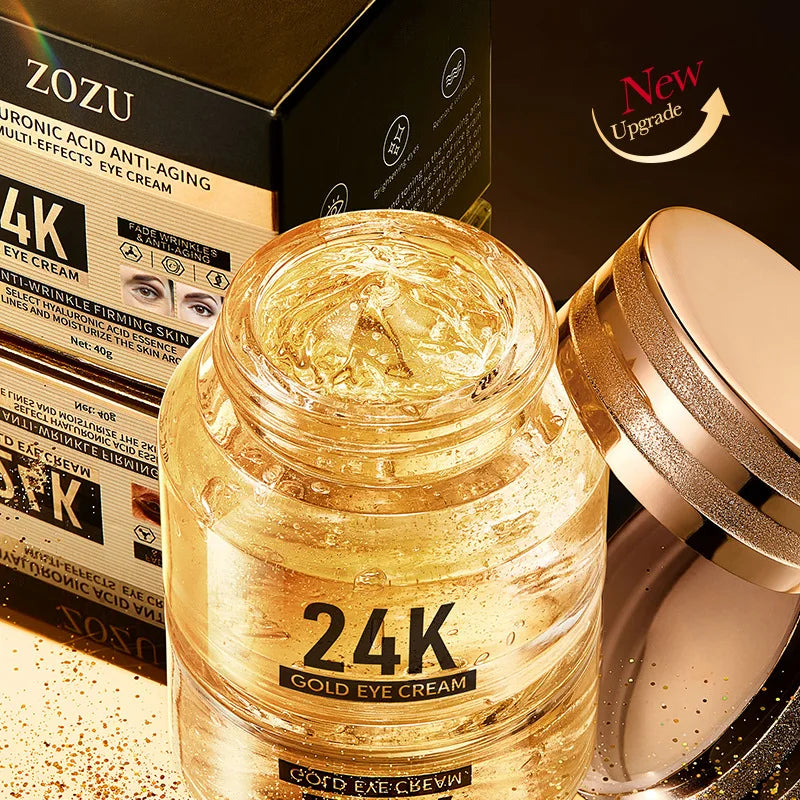 Vexaroa 24K Gold Hyaluronic Eye Cream – Dark Circles Firm