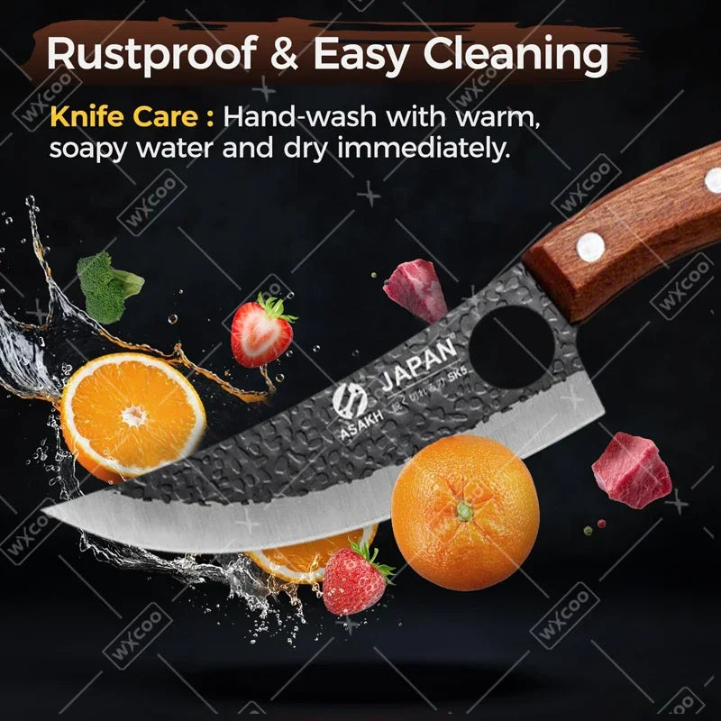 Vexaroa Kitchen Boning Knife and Cleaver product photo, view 4