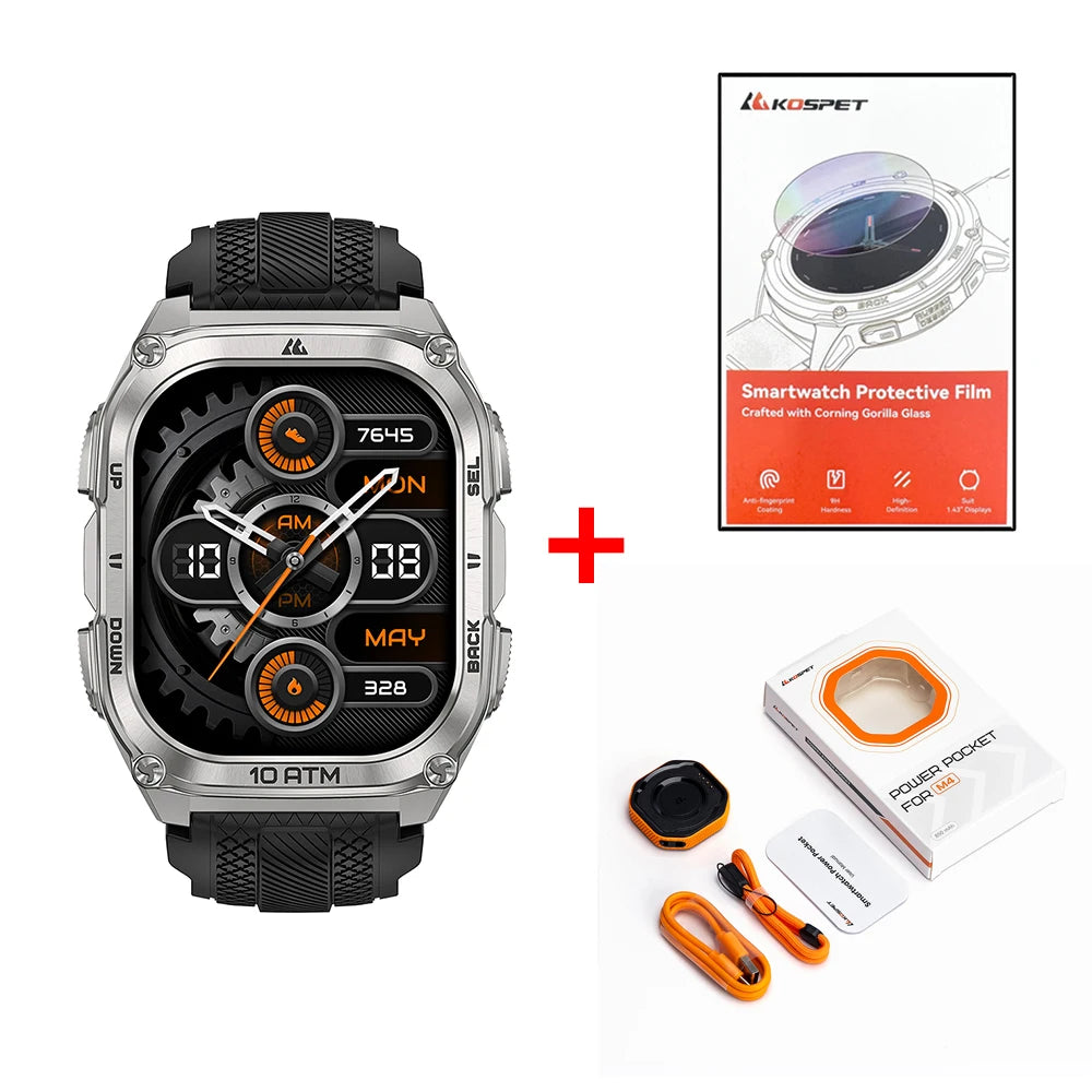 Vexaroa kospet Tank M4 GPS Smart Watch for Men | Vexaroa