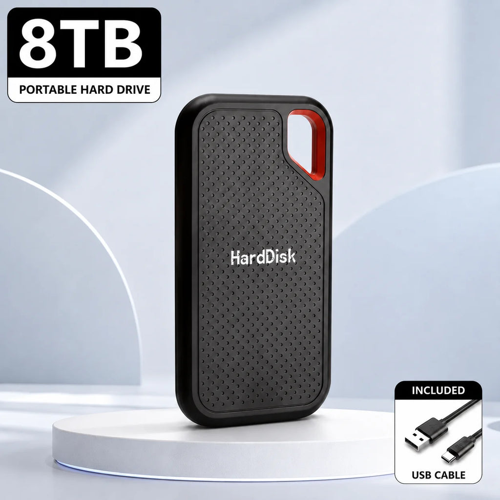 Vexaroa 1TB–2TB USB-C Portable SSD – File Backup Drive