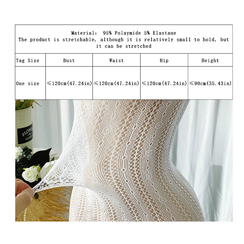 Vexaroa Women's Fishnet Bodycon Cover-Up Swimwear Dress