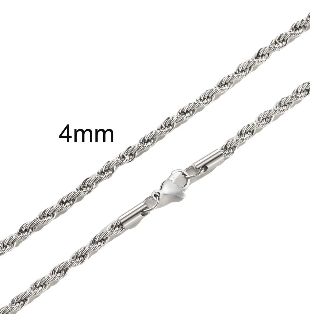 Vexaroa Gold-Tone Twisted Rope Chain Necklace — Vexaroa product image 17