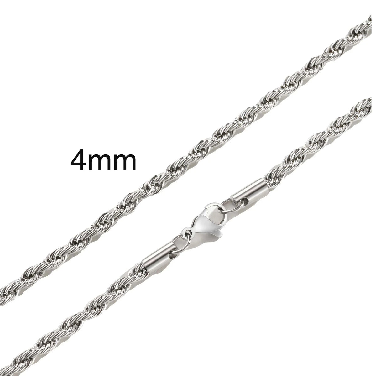 Vexaroa Gold-Tone Twisted Rope Chain Necklace — Vexaroa product image 17