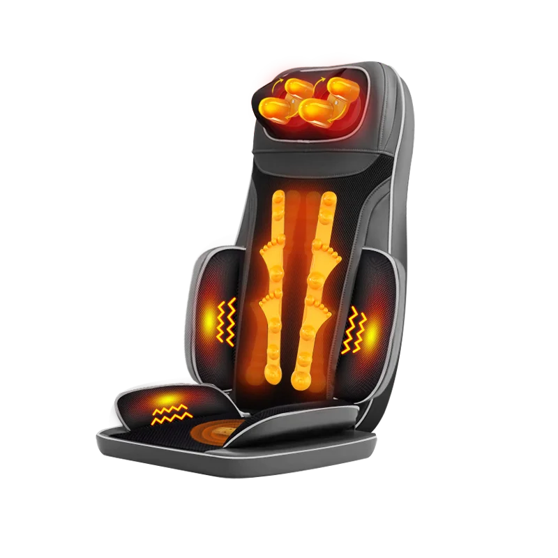 Vexaroa Full Body Kneading Massage Chair Cushion Neck & Back