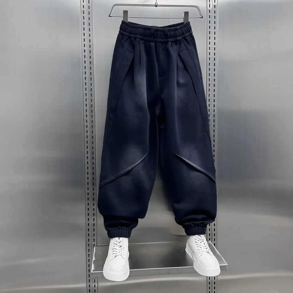 Vexaroa Men's Wide-Leg Streetwear Jogger Pants