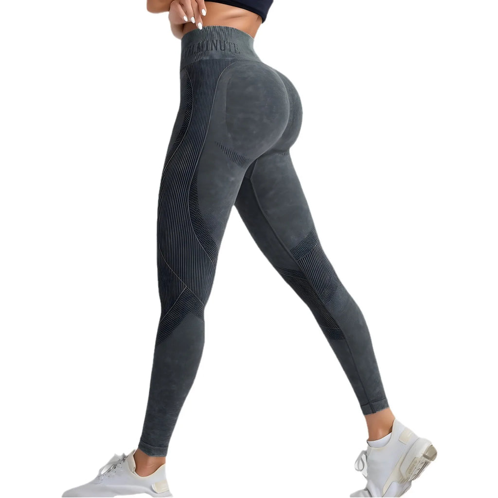 Vexaroa Seamless High-Waist Hip-Lifting Yoga Leggings