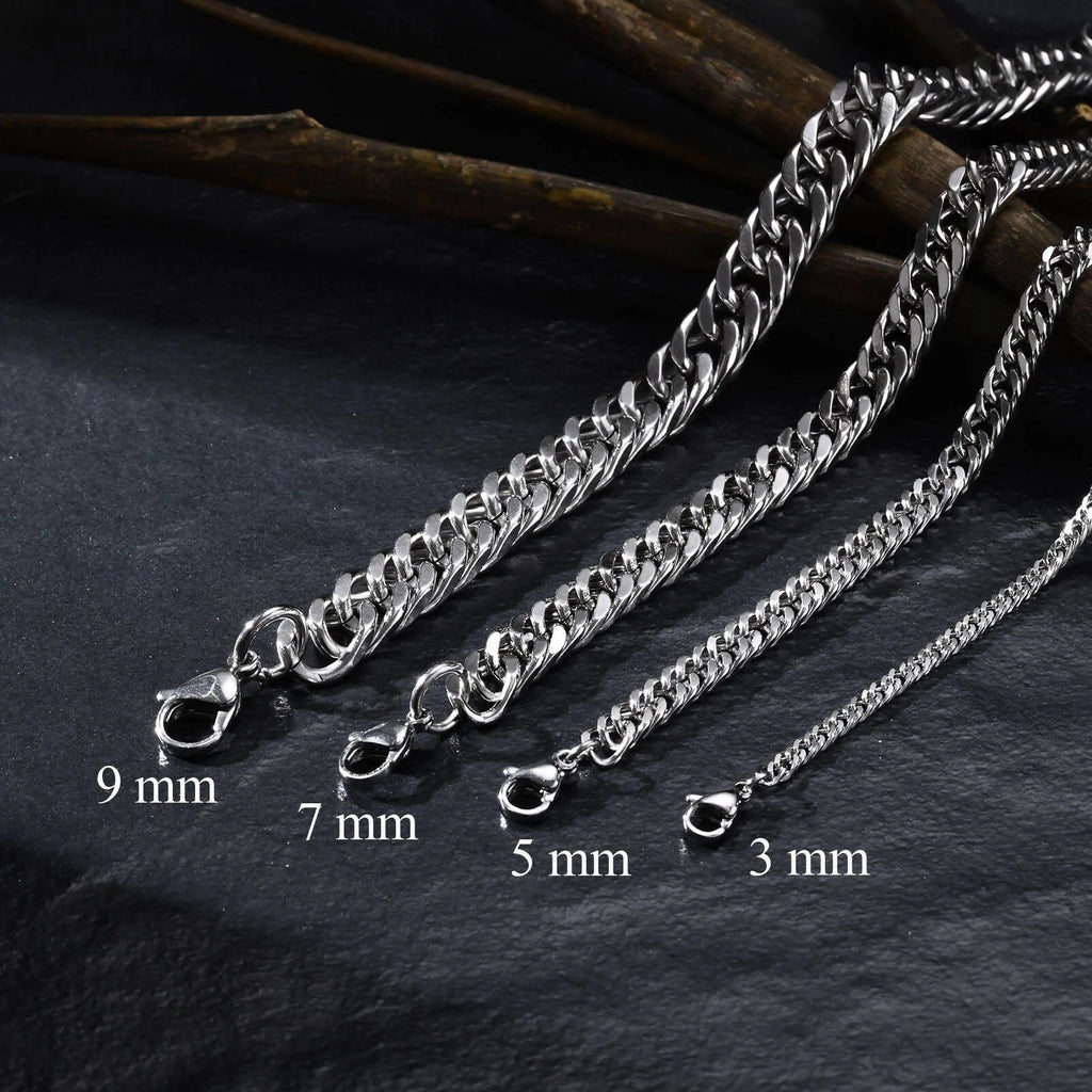 Vexaroa Chunky Stainless Steel Cuban Chain Necklace — Vexaroa product image 22