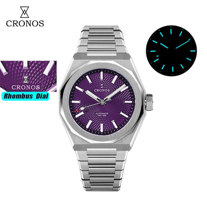 Vexaroa Cronos Rhombus Automatic Watch 10ATM Men's
