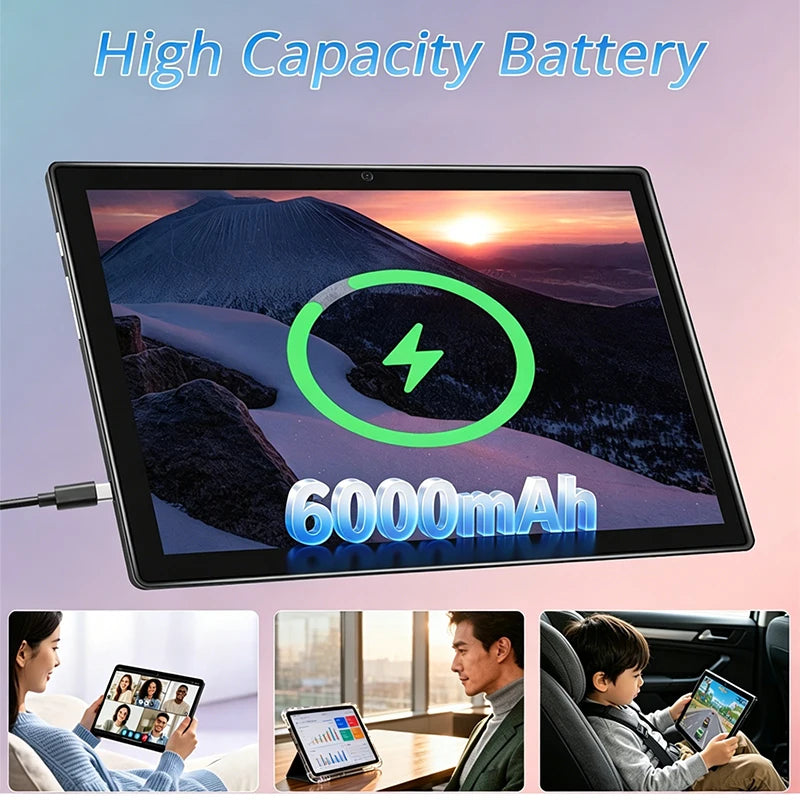 Vexaroa 10.1-Inch Android 13 Tablet, 4GB RAM, 64GB Storage