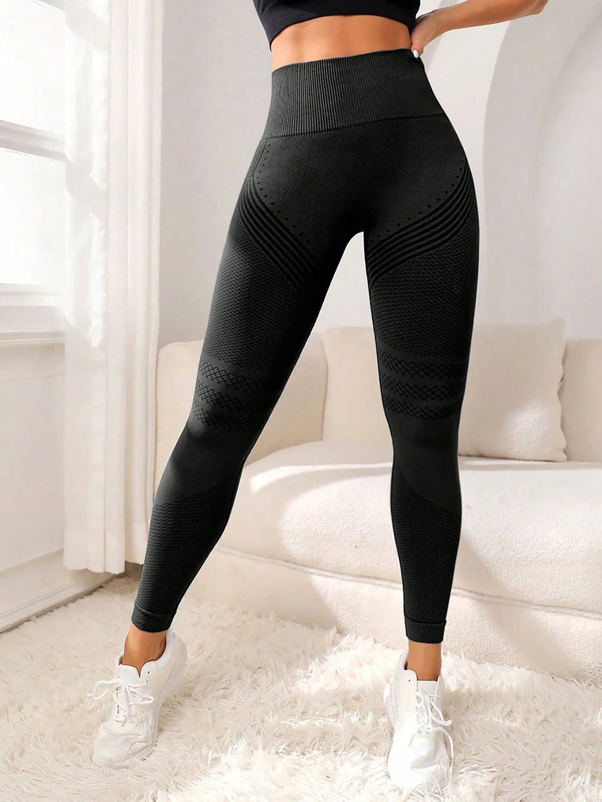 Vexaroa High Waist Butt Lift Anti-Cellulite Gym Leggings