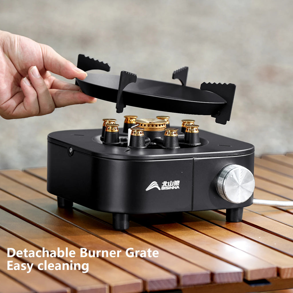 Vexaroa portable camping gas stove – product view 4