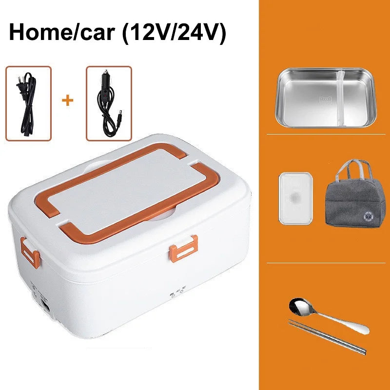 Vexaroa 1.8L Car and Home Heated Lunch Box