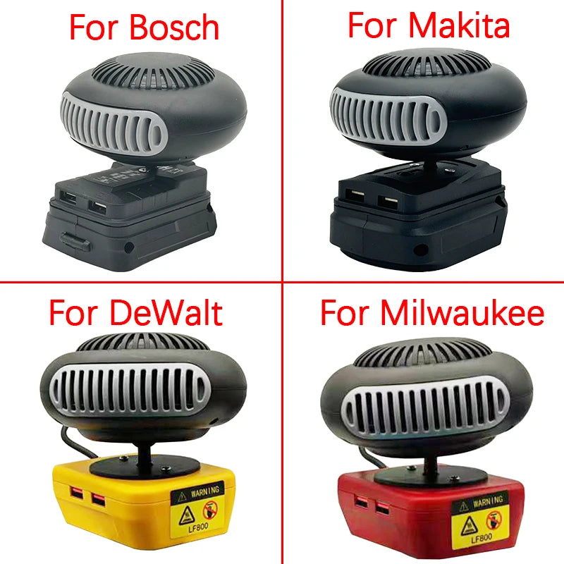 Vexaroa Lithium Battery Fan Heater Hot & Cold Dual Mode
