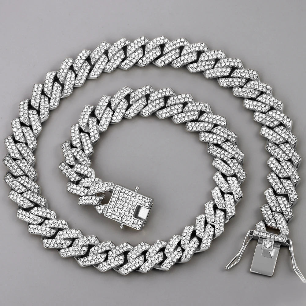 Vexaroa Iced-Out Cuban Link Necklace for Men and Women — Vexaroa product image 7