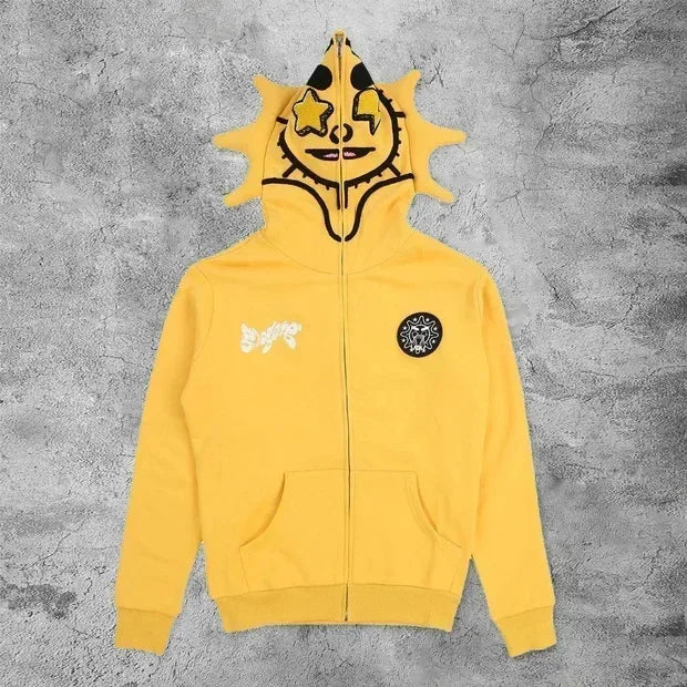 Vexaroa Women's Oversized Letter Graphic Pullover Hoodie