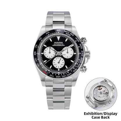 Vexaro Sugess Panda Diver Chronograph Ceramic Watch | Vexaro