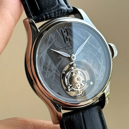 Iron Meteorite Tourbillon Sapphire Mechanical Watch 42mm