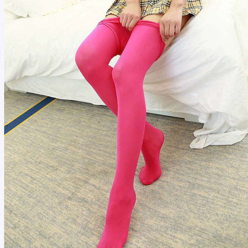Vexaroa Colorful Lolita Candy Pantyhose Gothic Lingerie Tights