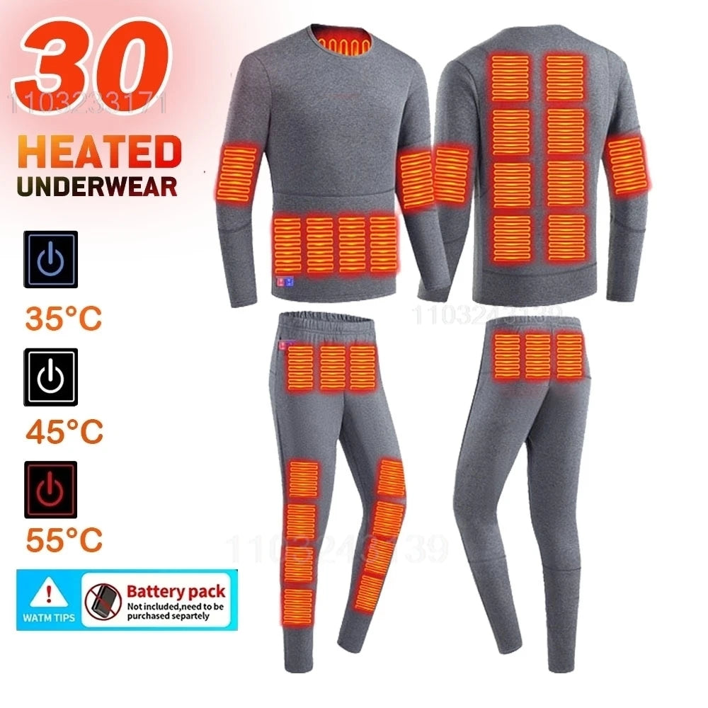 Vexaroa 52-Zone Heated Thermal Underwear
