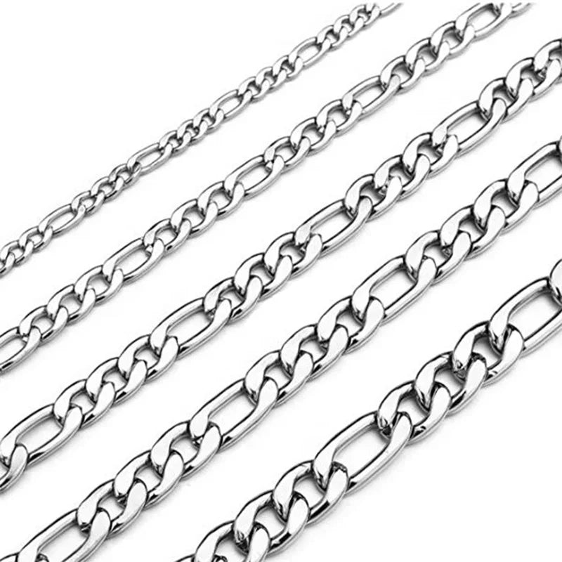 Vexaroa men's sterling silver chain necklace - product gallery image 6