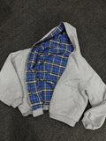 Vexaroa Women's Reversible Plaid Zip Hoodie – Winter Warm