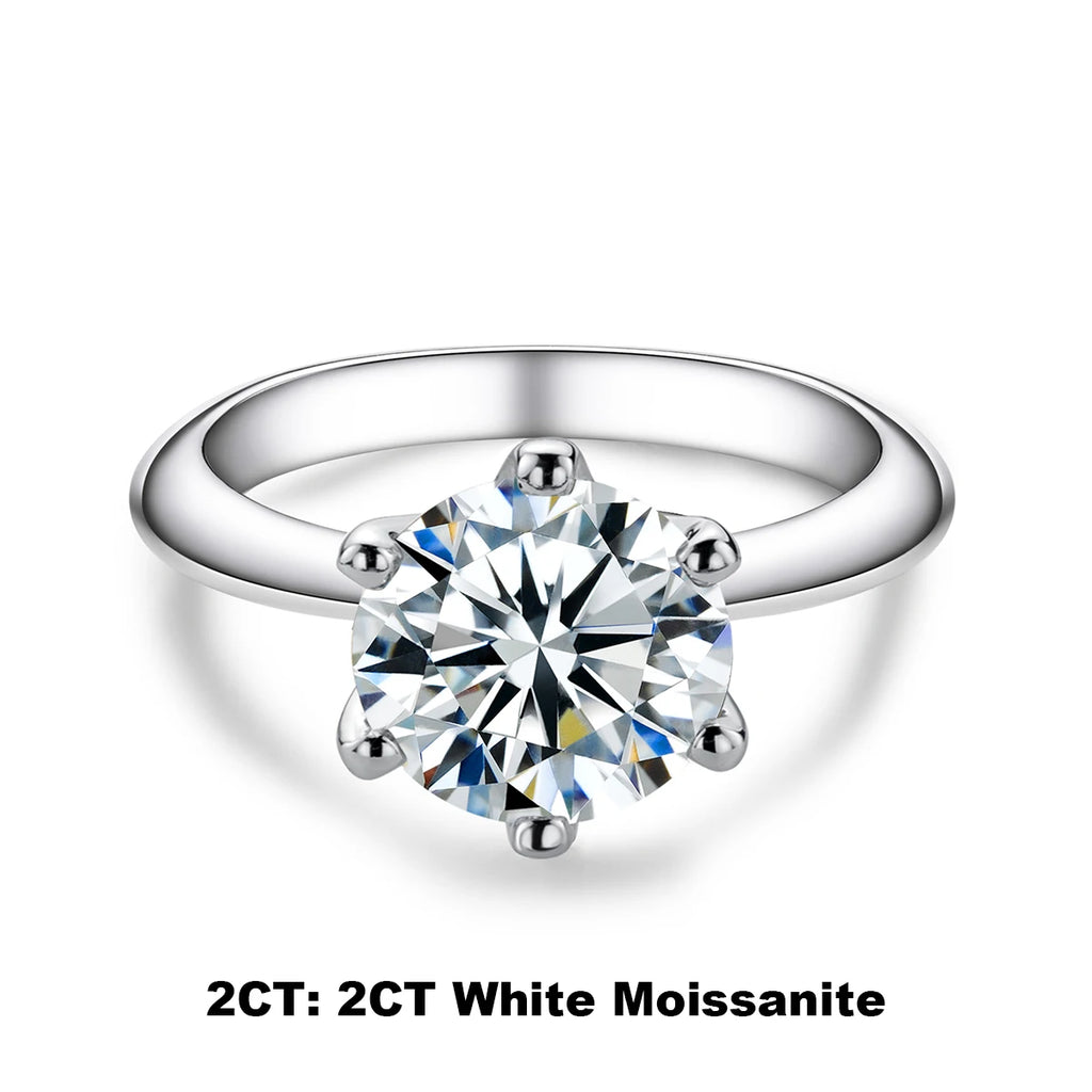 Vexaroa 1–5ct D-Colour Moissanite Solitaire Ring - product image 26
