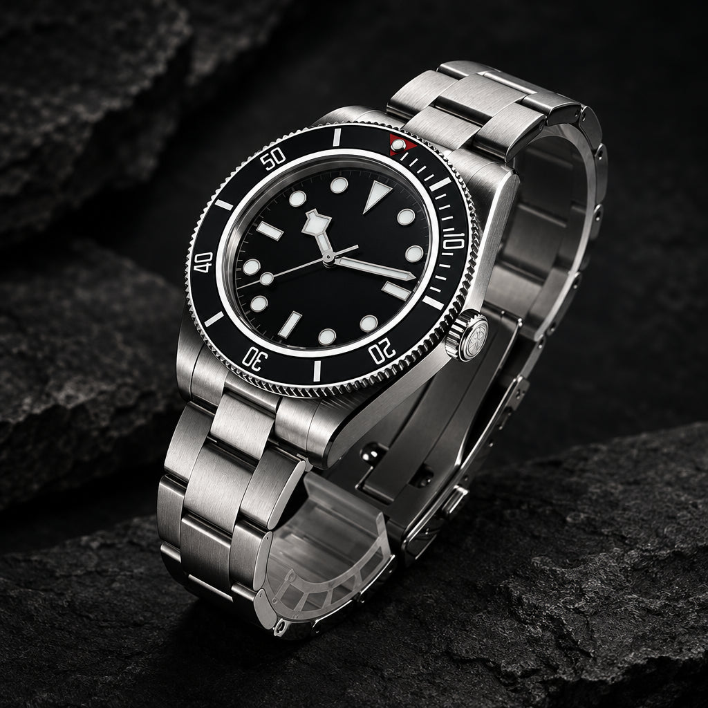 San Martin 40mm BB58 Retro Luxury Diver Watch Automatic Mechanical Watches For Men Sapphire Luminous 20Bar Reloj SN0008