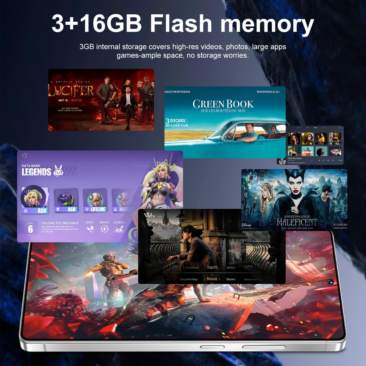 Vexaroa XS26 Ultra Android smartphone with 6.9-inch display