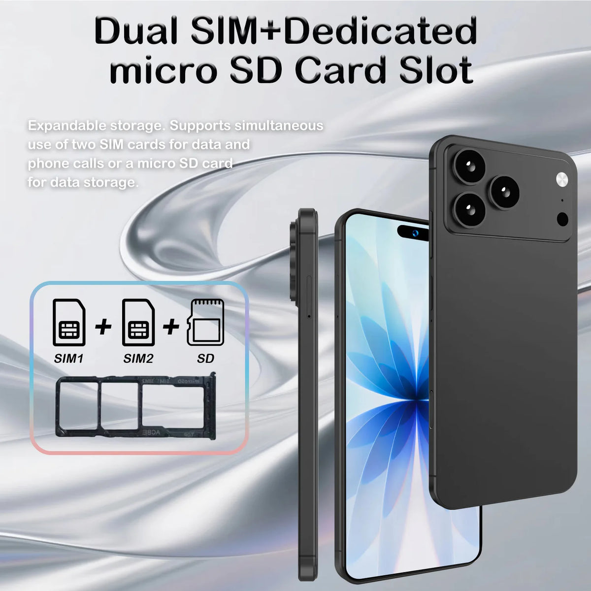 Vexaroa i17 Pro Max 5G Smartphone 4G Dual SIM 8000mAh 2026