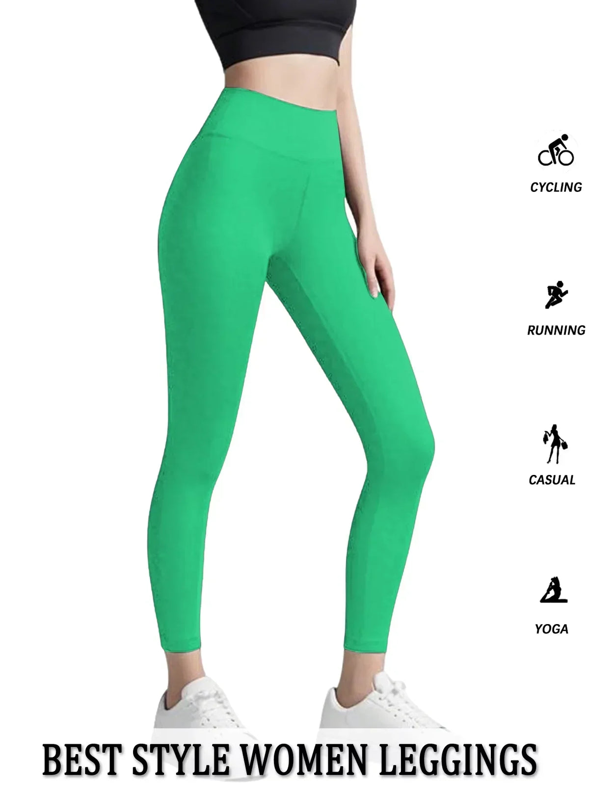 Vexaroa Super Soft High-Waist Tummy Control Leggings