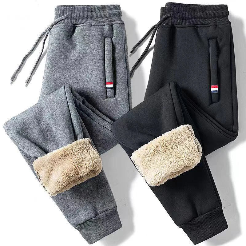 Vexaroa Men's Fleece-Lined Winter Jogger Pants