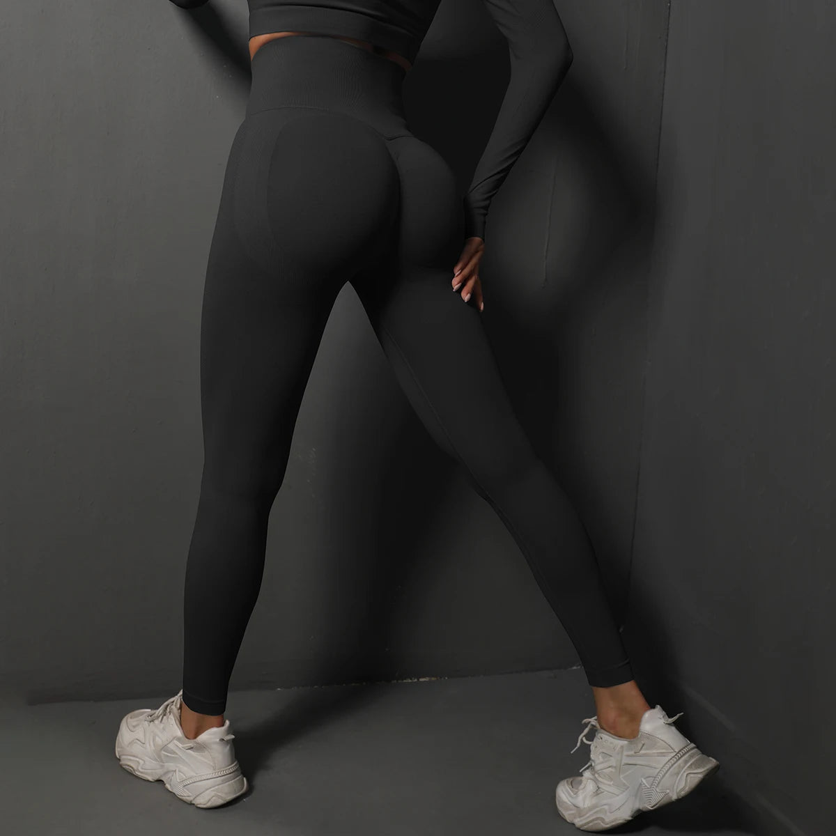 Vexaroa Seamless High Waist Booty Lift Yoga Leggings | Gym Wear