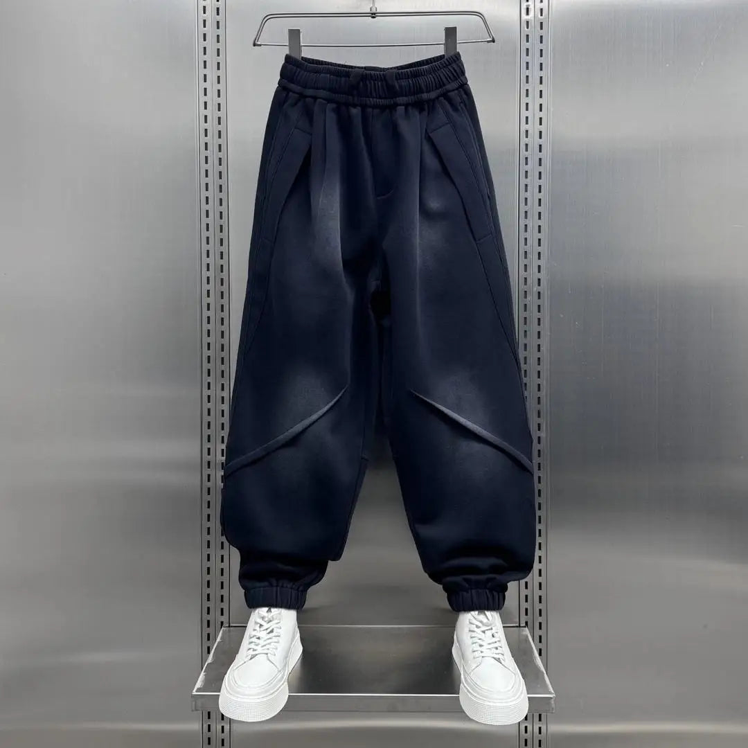 Vexaroa Men's Wide-Leg Streetwear Jogger Pants